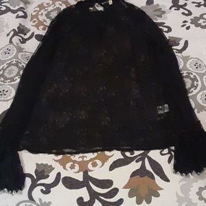 Cute sheer see thru shirt